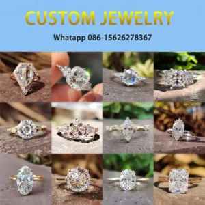 1-2CT Round Cut 14K Yellow Gold Lab Grown Diamond Engagement Ring CVD HPHT Lab diamond With IGI Certificate - Image 7