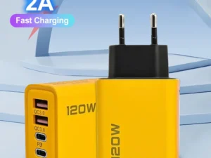 2 USB 2 Type Multi Port Wall Charger USB PD Adapter For Xiaomi iPhone 13 12 for Samsung Mobile Phone Plug Charging