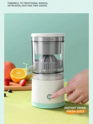 Mini Fruit Orange usb plug chargeable Slow Juicer Portable Electric Fresh Juice Citrus Juicer Extractor Machine - Image 4