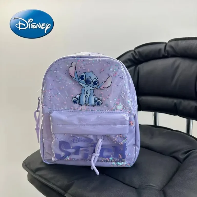 Disney New Cartoon Mickey Cute Backpack Women's Minnie Canvas School Bag Fashion Large Capacity Backpack Girls Mochila - Image 3