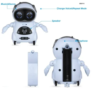 Children's Robot Can Talk Interactive Dialogue Voice Recognition Recording Singing and Dancing Storytelling Mini Smart Robot Toy - Image 4