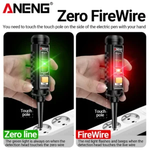 ANENG B15 Induction Teste Pen Highlight Color Light Professional AC Voltage Detection Electrician Screwdriver Testing Tools - Image 3
