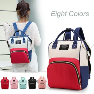 Diaper Bag Mummy Backpack Large Capacity Bag Mom Baby Multi-function Waterproof Outdoor Travel Diaper Bags For Baby Care - Image 3