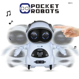 Children's Robot Can Talk Interactive Dialogue Voice Recognition Recording Singing and Dancing Storytelling Mini Smart Robot Toy - Image 3