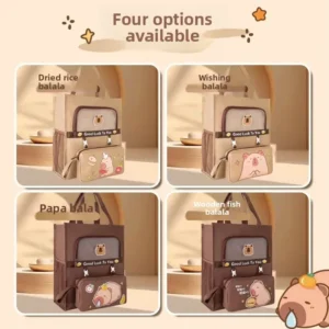 Student Tutorial Bag Canvas Handbag Book Carrier Oxford Cloth Material Chinese Art Elementary And Middle School Students - Image 3