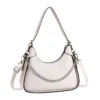 Fashionable Shoulder Handbag Women's Bag Stylish Single Chain Dumpling Bag Underarm Bag Soft Polyester Lining Zipper Closure - Image 6