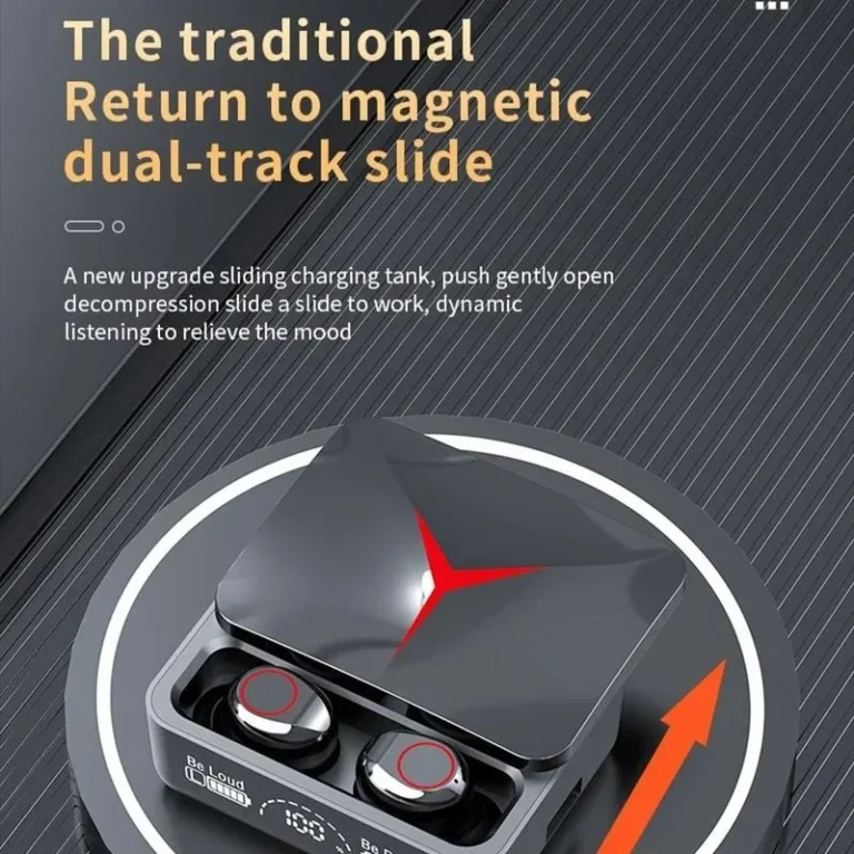 M90 Wireless Headphones TWS Bluetooth Touch Control Earphones Sport Earbuds Hifi Stereo Gaming Headset With Mic For smartphone - Image 3