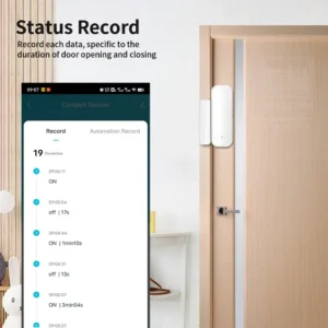 TNCE Tuya Door Window Sensor wifi/zigbee, Open Close Detector Home Security Alarm System, Smart Life Remote Control alexa google - Image 6