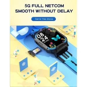 Kids Smart Watch 4G SIM Connect Phone Call GPS+BDS Double Camera Smartwatch Flashlight Pedometer Video Digital Watch For Girl Bo - Image 5