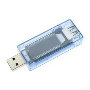 Battery Tester USB Transparent Blue Voltmeter Current Capacity Charger Meter Mobile Power Smart Home Portable Timing Test V20 - Image 5