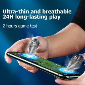 20-2PCS Finger Cots Gaming Fingertips Gloves Ultra-thin Breathable Sweatproof Touch Screen Gaming Finger Sleeves For PUBG Mobile - Image 3