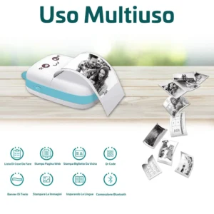 Mini Printer Portable Bluetooth Wireless Smart Label Thermal Portable Printers Stickers Paper Wireless Printers Children Gifts - Image 6