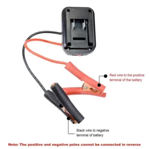 Car Lithium Battery Converter Charger Clip Auto Igniter Jump Starter For Makita Booster Cable Adapter Emergency Power DIY Tools - Image 6