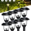 Solar Lights Outdoor Waterproof Dusk to Dawn Solar Powered Pathway Garden Lights LED Landscape Lighting Decorative for Walkway - Image 2