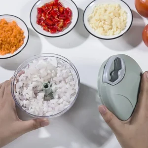 500/900ML Manual Meat Mincer Garlic Chopper Hand Pull Press Crusher Vegetable Grinder Chili Onion Cutter Kitchen Cooking Tools - Image 5