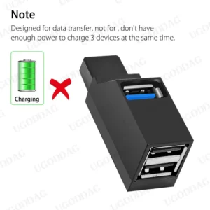 1PCS USB 3.0 HUB Adapter Mini Splitter Extender Box 3 Port High Speed for PC Laptop U Disk Card Reader Docking USB Hub Converter - Image 7
