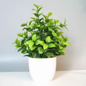 1PCS Artificial Potted Plant Scene Desktop Home Office Shelf Decor Tabletop Landscape Bonsai Wedding Room Party Accessories Vine - Image 6