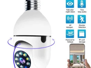 4G WiFi IP Camera E27 Bulb Cam 3MP Wireless Baby Monitor AI Tracking Security Video Surveillance Pet Cam SmartLife Indoor