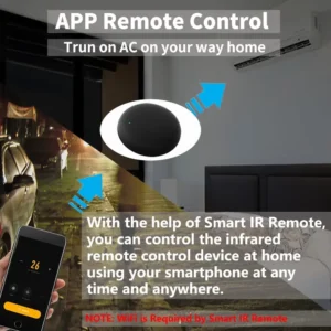 Tuya WiFi Smart IR Remote Control Smart Life APP Replace TV DVD AUD AC Remote Works with Alexa Google Home - Image 3