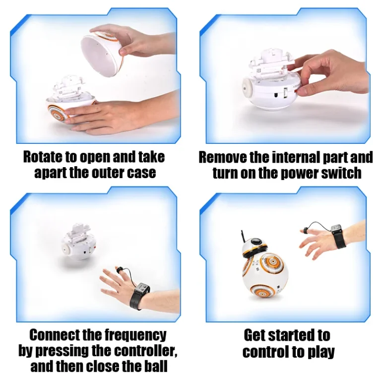 RC Robot 2.4G Radio Remote Control With Sound Watch Gesture Induction Sensor Intelligent Robot Car Model Kid Electronic Toy Gift - Image 3