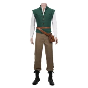 Anime Flynn Rider Tangled Rapunzel Cosplay Costume Adult Carnival Uniform Halloween Anime Halloween Prince Costumes Accessories - Image 4