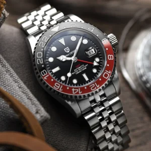 PAGANI DESIGN V3 Version GMT Watches Men's Luxury Sapphire Automatic Mechanical Watch 40MM Stainless Steel Waterproof Watch - Image 3