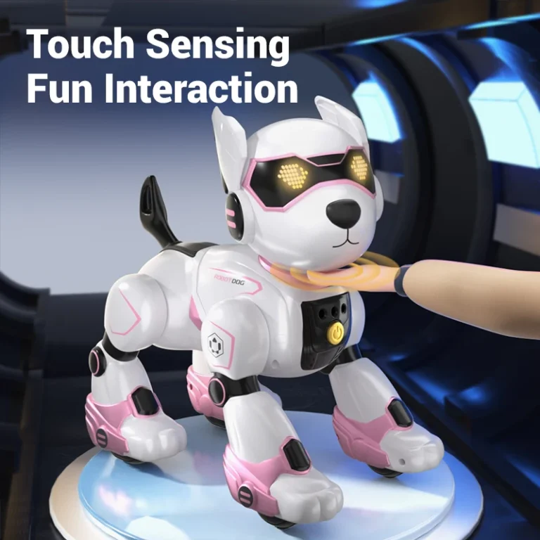 Funny RC Robot Electronic Dog Stunt Dog Voice Command Programmable Touch-sense Music Song Robot Dog for Boy Girls Children Toys - Image 4