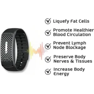 M30 Practical Ultrasonic Body Shape Wristband Smart Magnetic Lymphatic Detox Bracelet Heart Rate Fitness Pedometer Wristbands - Image 6