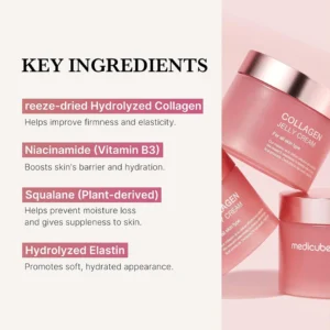 24h Glow & Lifted Collagen Jelly Cream Niacinamide And Hydrolyzed Collagen Strengthen The Skin Barrier And Moisturize The Skin - Image 7