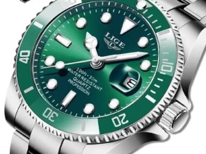 LIGE Top Brand Luxury Fashion Diver Watch Men 30ATM Waterproof Date Clock Sport Watches Mens Quartz Wristwatch Relogio Masculino