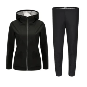 New Sauna Suit Women Plus Size Gym Clothing Sets for Sweating Weight Loss Female Sports Active Wear Slimming Tracksuit Women - Image 4