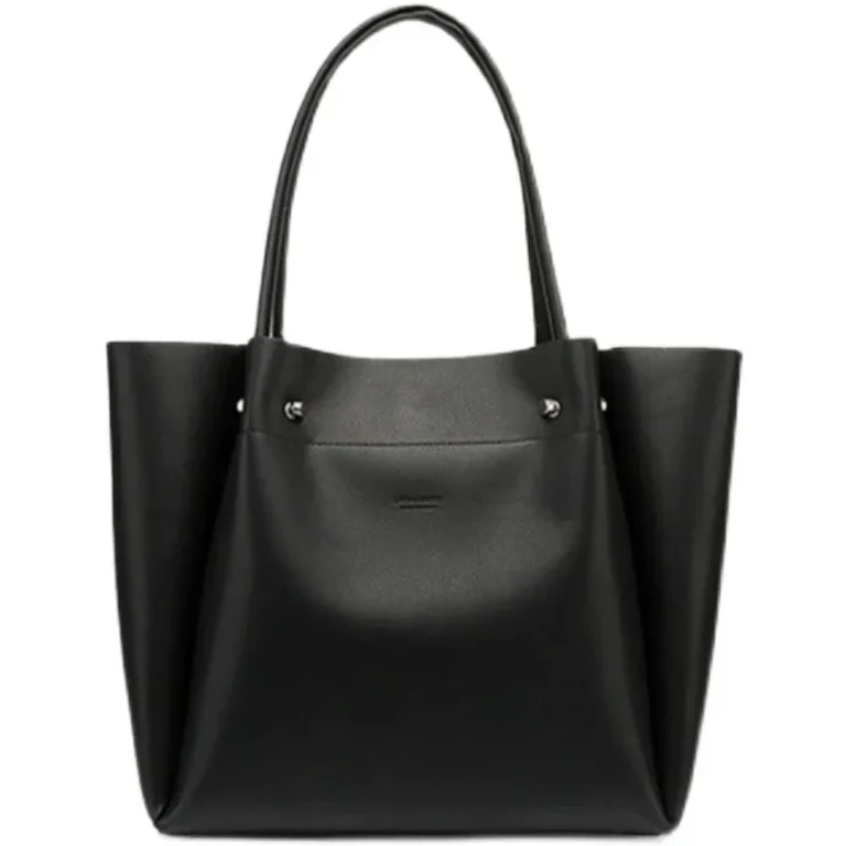 Z Home Women's Tote Bag New College Style Handbag Large Capacity Versatile Single Shoulder Commuter Shopping Bag Soft PU Leather - Image 6