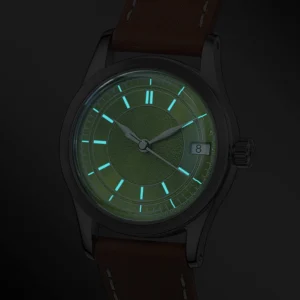 Boderry HOU Vintage Automatic Watch 100M Waterproof Business Mechanical Watches Birthday Gift For Men Boyfriend Husband - Image 3