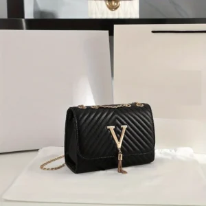 Embroidery Women Crossbody Bag Thread Luxury Handbag Shoulder Bags Brand Sequined Tassel Clutch Small Bag and Purse Party - Image 3