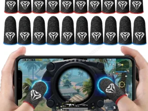 20-2PCS Finger Cots Gaming Fingertips Gloves Ultra-thin Breathable Sweatproof Touch Screen Gaming Finger Sleeves For PUBG Mobile