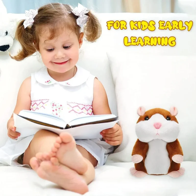 Learn To Imitate Talking Little Hamster Animal Plush Funny Toy Talking Nod Hamster Doll Soothing Crying Baby Toy Kids Gift - Image 3