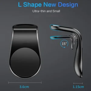 Universal Magnetic Car Phone Holder in Car Phone Stand Clip Mount Car Magnetic Phone Holder for iPhone 15 14 Pro Samsung Xiaomi - Image 5