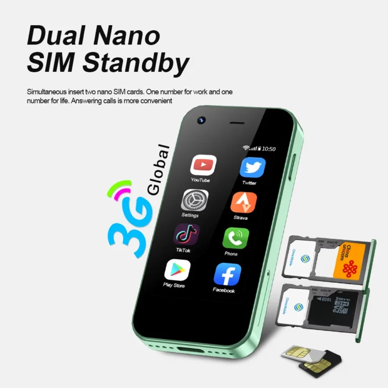 SERVO KING5000 Super Mini Smartphone 3G WCDMA Android System Play Store 2GB+16GB WiFi 2.5" Screen Tiny Smart Phone 2 SIM Standby - Image 3