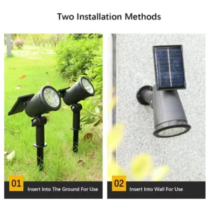 Solar Pathway Lights Outdoor Waterproof Bright Monocrystalline Silicon Garden Decora Light LED Landscape Lamp for Yard Fenced - Image 4