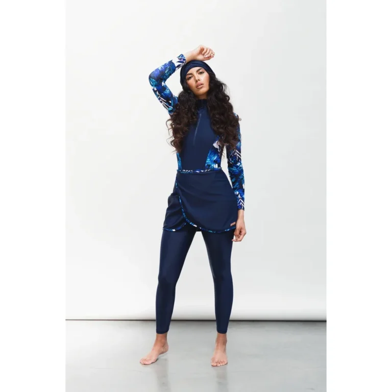 3PCS/Set Women Muslim Clothing Muslim Swimwear Long Sleeve Sport Swimsuit Burkini Swimming Maillot Bain Femme Musulmane Suit - Image 6