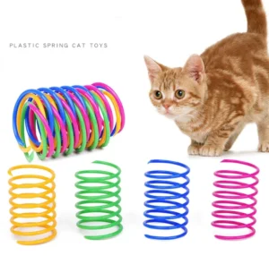 Kitten Coil Spiral Springs Cat Toys Interactive Gauge Cat Spring Toy Colorful Springs Cat Pet Toy Pet Products - Image 6