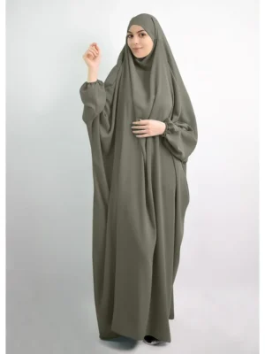 Eid Hooded Muslim Women Hijab Dress Prayer Garment Abaya Long Khimar Full Cover Ramadan Gown Abayas Islamic Clothes Niqab jilbab - Image 7