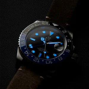 PAGANI DESIGN GMT Watches Men's Luxury Automatic Mechanical Wristwatch Sapphire Glass 40MM Stainless Steel Waterproof Watch - Image 6