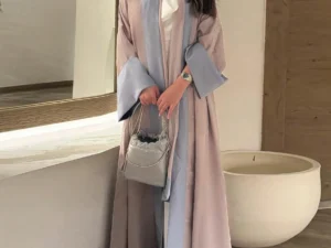 Middle-East Ethnic Clothing Loose Abaya Muslim Women Full Sleeve Abayas Turkey Kaftans Arabian Jilbabs Islamic Maxi Dresses