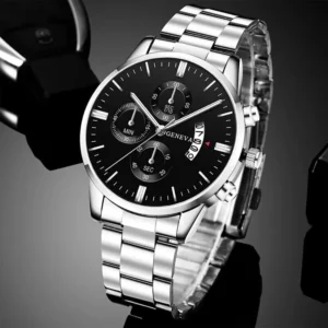 Fashion Men Watch Luxury Calendar Quartz Wrist Watch Business Watches Man Clock Male Bracelet Wristwatch - Image 4