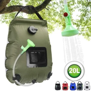 Portable Camping Shower Bag for Camp Shower 20L Solar Shower Shower Bag for Outdoor Camping Traveling - Image 5