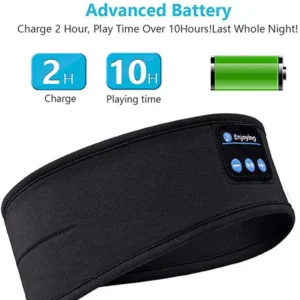Wireless Bluetooth Music Eye Mask Sports Headband Anti-noise Headphones Talk Running Yoga Music Headwear Wireless Sleep Headphon - Image 3