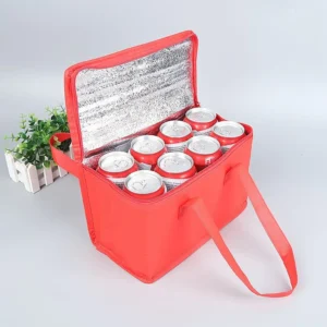Portable Lunch Cooler Bag Folding Insulation Picnic Ice Pack Food Thermal Bag Drink Carrier Insulated Bags Food Delivery Bag - Image 6
