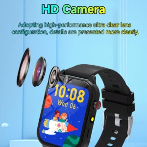 New Children Study Smartwatch HD Camera Games Flashlight Sleep Monitoring Alarm Calculator Birthday Gift For Boys Girls 2025 Kid - Image 4