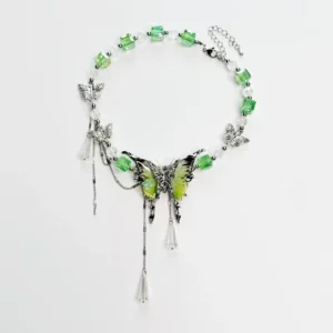 Draweye Y2k Butterfly Necklaces for Women Punk Style Retro Gothic Hiphop Chokers Hyperbole Jewelry Fashion Collares Para Mujer - Image 7